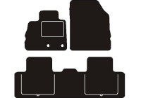 Tapis de voiture adaptés pour Renault Scenic / Grand Scenic avec compartiments de rangement 2004 -
