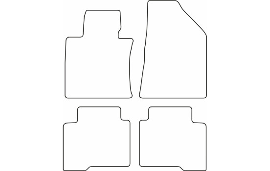Tapis de voiture adaptés pour Ssang Yong Korando 2019-, Image 2