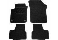 Tapis de voiture adaptés pour VW UP! Electrique 2019- 4 pièces