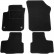 Tapis de voiture adaptés pour VW UP! Electrique 2019- 4 pièces