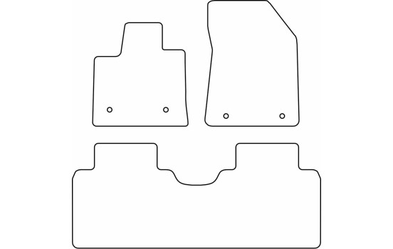 Tapis de voiture AutoStyle adaptés à Lynk & Co 02 2024-, Image 2
