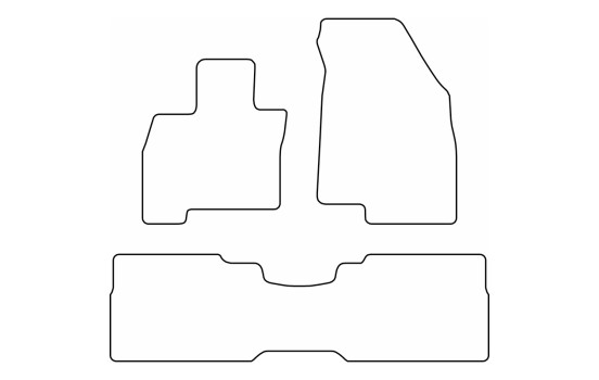 Tapis de voiture AutoStyle adaptés au Jaecoo J7 PHEV 2024-, Image 2