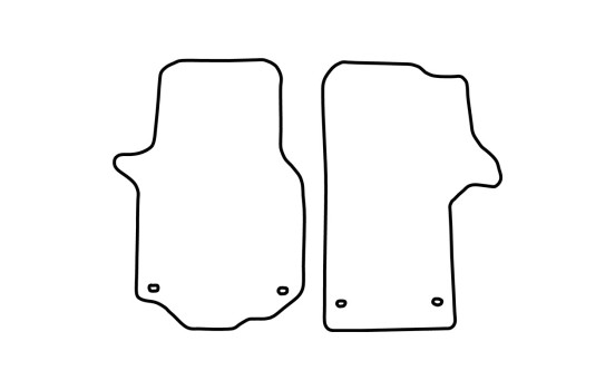 Tapis de voiture en velours adaptés pour MAN TGE 2017- (uniquement pour), Image 6