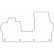 Tapis de voiture en velours sur mesure pour Volkswagen ID.Buzz Bus 2022-, Vignette 6