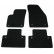 Tapis de voiture en velours sur mesure pour Volvo S40/V50 2004-2011 en 4 parties
