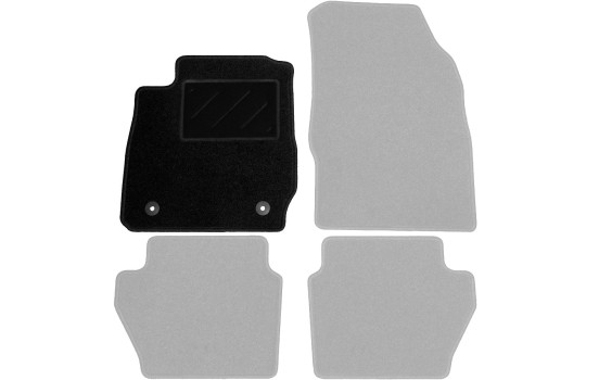Tapis de voiture Gauche Avant Ford Fiesta 2012-1 pièce