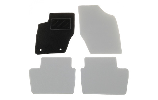 Tapis de voiture Gauche Avant Peugeot 307, Citroen C4 2001-2009 1 pièce
