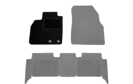 Tapis de voiture Gauche Avant Renault Scenic II 2003-2009 swb 1 pièce