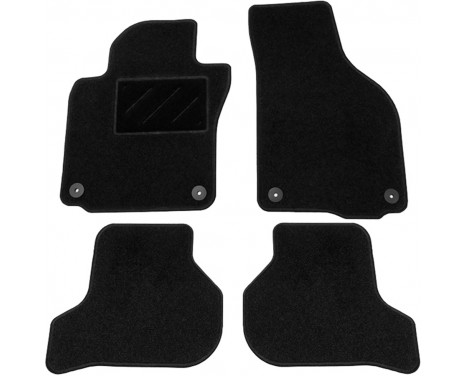 Tapis de voiture pour VW Golf VI 2008-2012, Cabriolet 2012-4 pièces