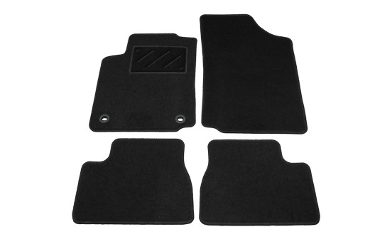Tapis de voiture sur mesure pour Citroën C3 Pluriël 2002-2009 4 pièces