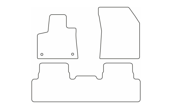 Tapis de voiture sur mesure pour Citroën C5 Aircross 2019, Image 2
