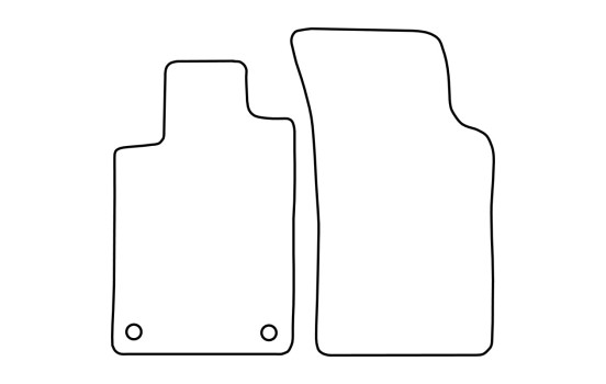 Tapis de voiture sur mesure pour Fiat Barchetta 1995-2005, Image 2