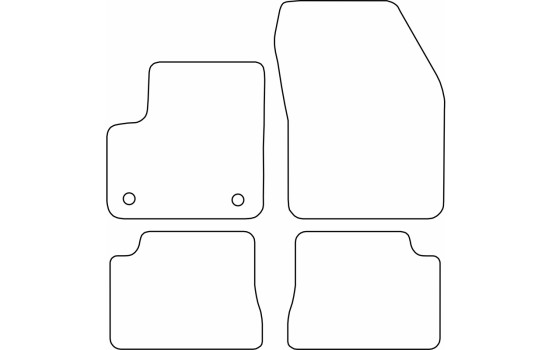 Tapis de voiture sur mesure pour Jeep Avenger (Électrique) 2023-, Image 2