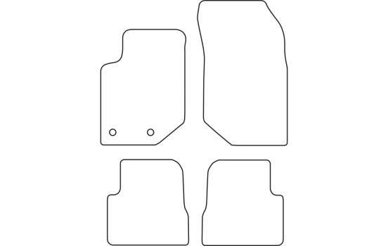 Tapis de voiture sur mesure pour Jeep Avenger (essence) 2023-, Image 2