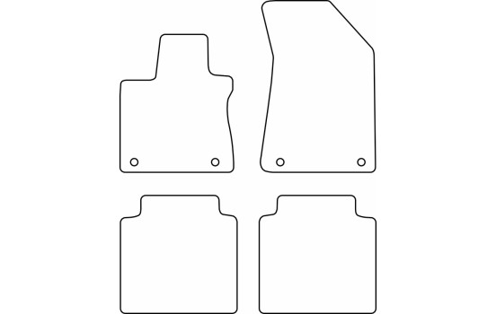 Tapis de voiture sur mesure pour MG (E)HS II 2024-, Image 2