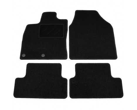 Tapis de voiture sur mesure pour Nissan Qashqai 2007-2013 4 pièces