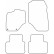 Tapis de voiture sur mesure pour Peugeot 5008 III Hybride & e-5008 2024-, Vignette 2