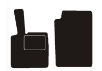 Tapis de voiture sur mesure pour Ssang Yong Actyon Sports 2017 ->