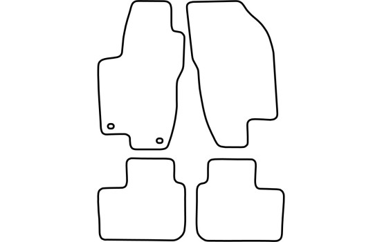 Tapis de voiture Velour adapté pour Alfa Romeo 156 1997-2003, Image 6