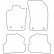 Tapis de voiture Velour adapté pour Audi A1 2010-2018, Vignette 6