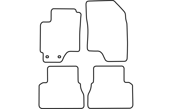 Tapis de voiture Velour adapté pour Chevrolet Epica 2006-2010, Image 6