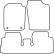 Tapis de voiture Velour adapté pour Daihatsu Cuore 2007-2013, Vignette 6