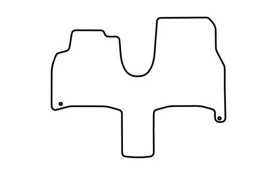 Tapis de voiture Velour adapté pour Fiat Ulysse 1994-2002 (seulement pour), Image 6