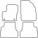 Tapis de voiture Velour adapté pour Ford Focus C-Max 2007-2011, Vignette 6