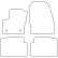 Tapis de voiture Velour adapté pour Ford Focus C-Max 2013-2015, Vignette 6
