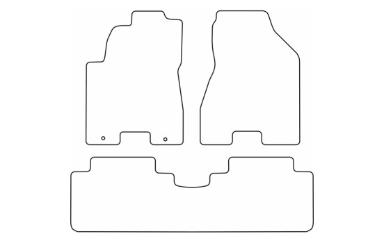 Tapis de voiture Velour adapté pour Hyundai Tucson 2004-2010, Image 6