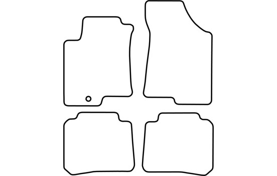 Tapis de voiture Velour adapté pour Kia Cerato 2004-2008, Image 6