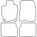 Tapis de voiture Velour adapté pour Mazda 323 berline/323F fastbreak 1998-2003, Vignette 6