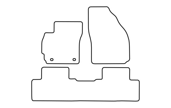 Tapis de voiture Velour adapté pour Mazda 5 2005-2010 (5 personnes), Image 6