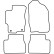 Tapis de voiture Velour adapté pour Mazda 6 2002-2007, Vignette 6