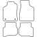 Tapis de voiture Velour adapté pour Mazda MX-3 1991-1998, Vignette 6