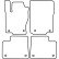 Tapis de voiture Velour adapté pour Mercedes ML W166 2012-, Vignette 6
