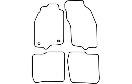 Tapis de voiture Velour adapté pour Mitsubishi Carisma 1995-2001, Image 6