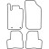 Tapis de voiture Velour adapté pour Peugeot 206 2007-2009, Vignette 6