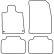 Tapis de voiture Velour adapté pour Peugeot 407 coupé 2004-2009, Vignette 6