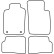 Tapis de voiture Velour adapté pour Renault Megane coupé 1996-2002, Vignette 6