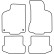 Tapis de voiture Velour adapté pour Seat Ibiza 1999-2002, Vignette 6