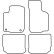 Tapis de voiture Velour adapté pour Skoda Octavia 1997-2004, Vignette 6