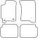 Tapis de voiture Velour adapté pour Subaru Impreza 1993-2000 (type GL), Vignette 6