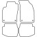 Tapis de voiture Velour adapté pour Toyota Paseo 1996-2000, Vignette 6