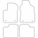 Tapis de voiture Velour pour Fiat 500 2015-, Vignette 6