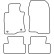 Tapis de voiture Velour pour Honda Accord 2008-2011, Vignette 6