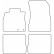 Tapis de voiture Velours adaptable pour Nissan Note II 2014-, Vignette 6