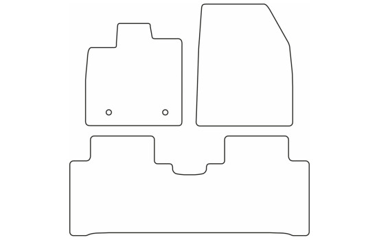 Tapis de voiture Velours sur mesure pour BYD Atto 3 2022-, Image 6