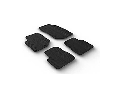 Tapis en caoutchouc adaptable sur Citroen C4 III 5 portes