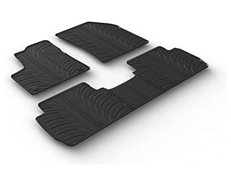 Tapis en caoutchouc adaptable sur Peugeot 5008 5/2017-